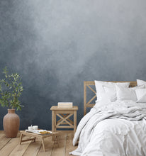 Soft Blue Paint Fade Watercolour Wallpaper Mural Peel and Stick Removable Bedroom Livingroom