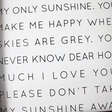 You Are My Sunshine Wood Sign 13" x 13"