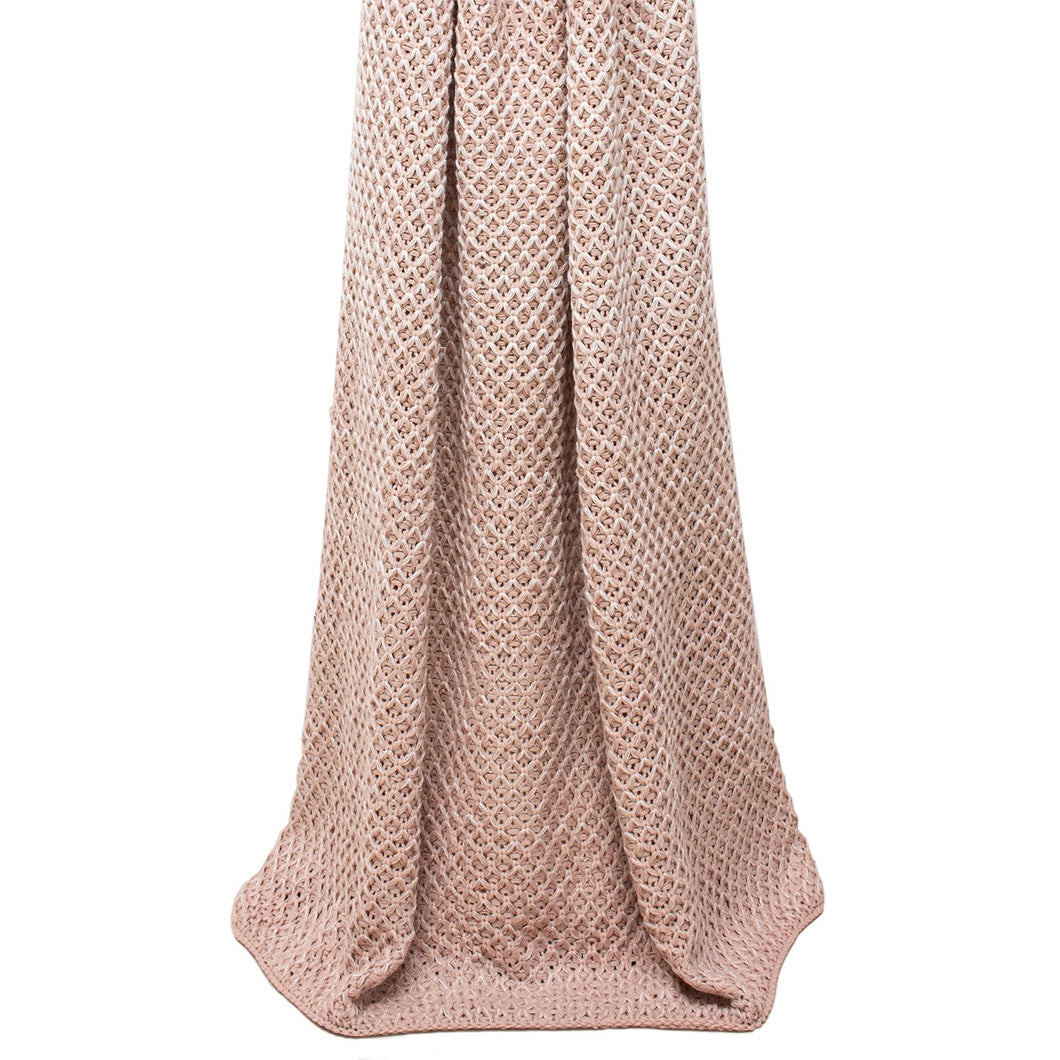 Riva Home - Elina Blush Throw LARGE 140X180