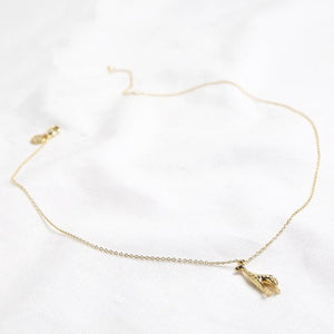 Gold Giraffe Necklace