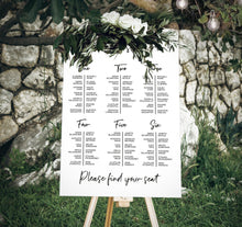 Wedding Seating Plan Large A1 Sign - Wedding Decor, Wedding Signage, Personalised Bespoke Wedding Planning