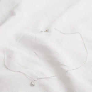 Crystal Star and Silver Moon Pendant Necklace